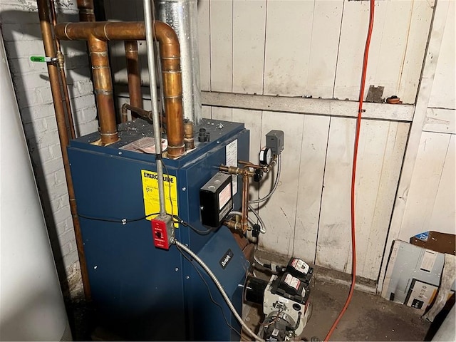 49 Nathaniel Ave, Pawtucket, RI 02860 - utility room featuring a heating unit