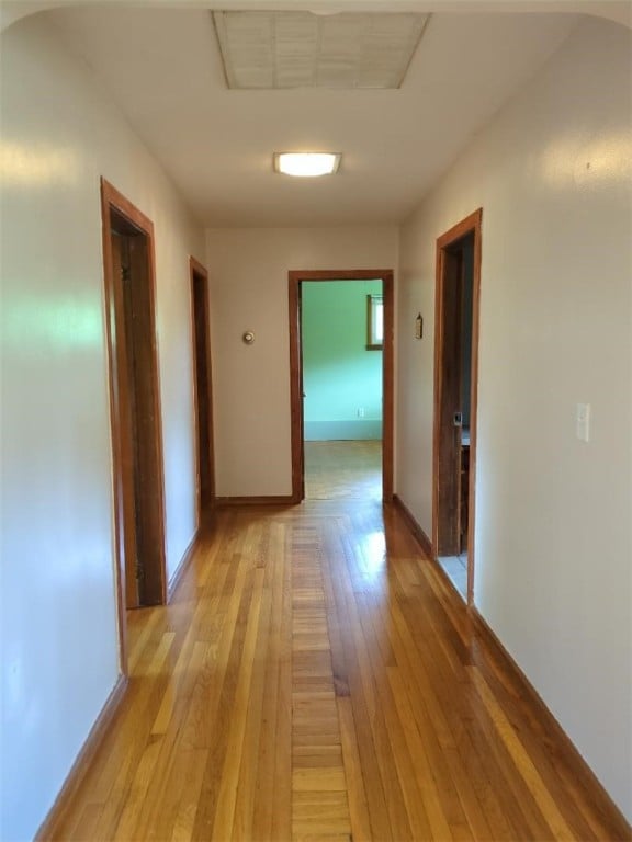 13 Ivy Pl, Lincoln, RI 02865 - hall with light wood-type flooring and baseboards