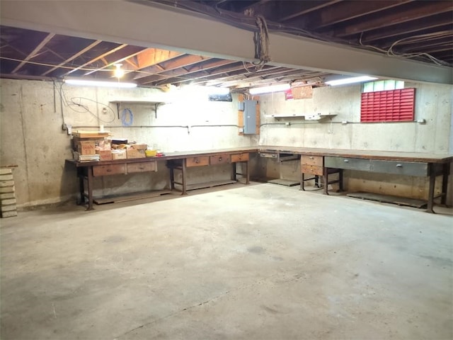 13 Ivy Pl, Lincoln, RI 02865 - unfinished basement featuring a workshop area