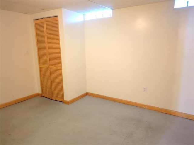 13 Ivy Pl, Lincoln, RI 02865 - below grade area featuring baseboards