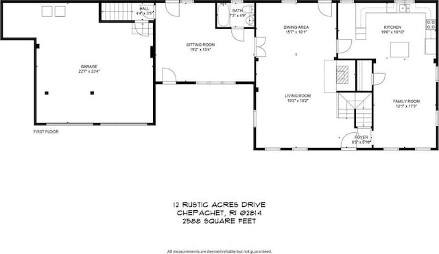 12 Rustic Acres Dr, Glocester, RI 02814 - room layout