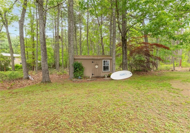 12 Rustic Acres Dr, Glocester, RI 02814 - view of yard with an outbuilding