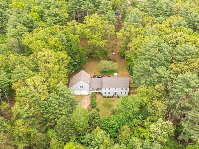 12 Rustic Acres Dr, Glocester, RI 02814 - view of subject property featuring a heavily wooded area