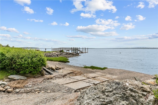 446 Paddock Ln, Bristol, RI 02809 - dock area with a water view