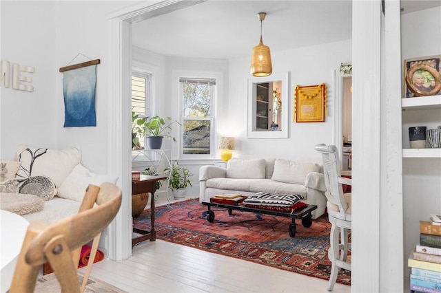 143 Ivy St, Providence, RI 02906 - living room with wood finished floors