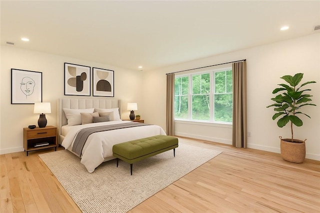 68 Orchard Ave, Johnston, RI 02919 - bedroom featuring light wood-style floors, baseboards, and recessed lighting