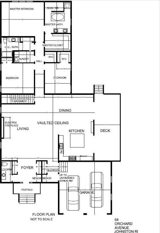 68 Orchard Ave, Johnston, RI 02919 - room layout