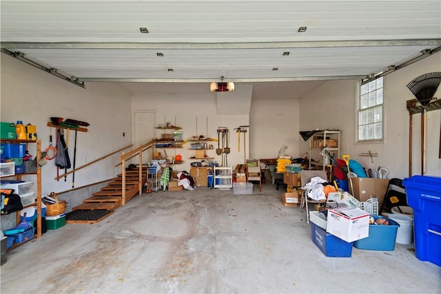 32 Trolley Ln, Westerly, RI 02891 - garage featuring a garage door opener