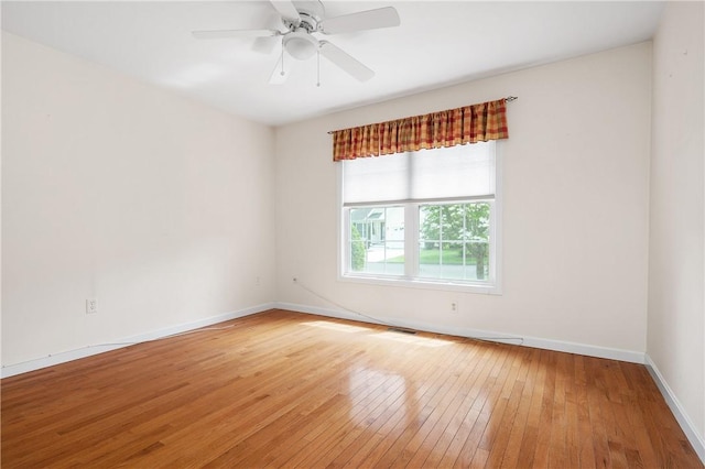 5 Enzo Dr, Coventry, RI 02816 - unfurnished room with hardwood / wood-style floors, baseboards, and ceiling fan