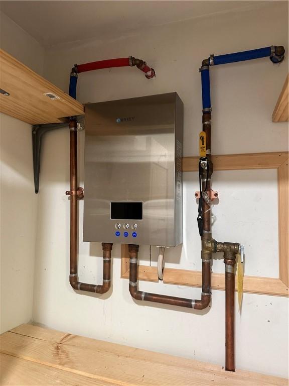 111 Samuel Gorton Ave, Warwick, RI 02889 - detailed view of water heater