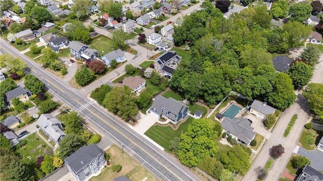 360 Pleasant St, East Providence, RI 02916 - aerial overview of property's location featuring nearby suburban area