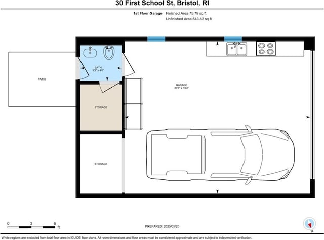 30 First School St, Bristol, RI 02809 - property floor plan