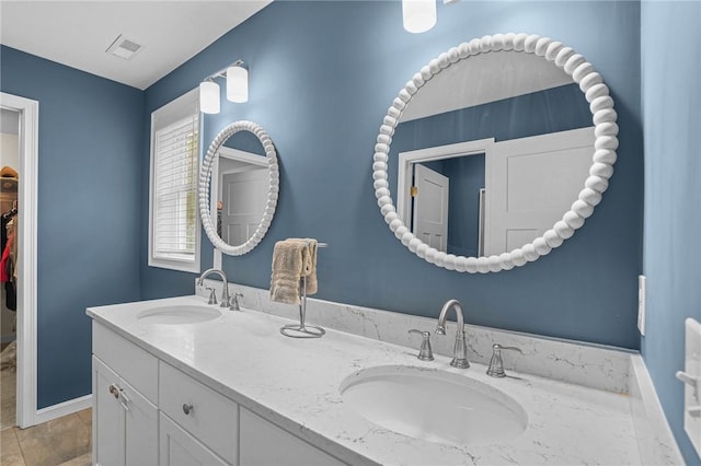 4 Overlook Cir, Coventry, RI 02816 - full bath featuring double vanity and a spacious closet