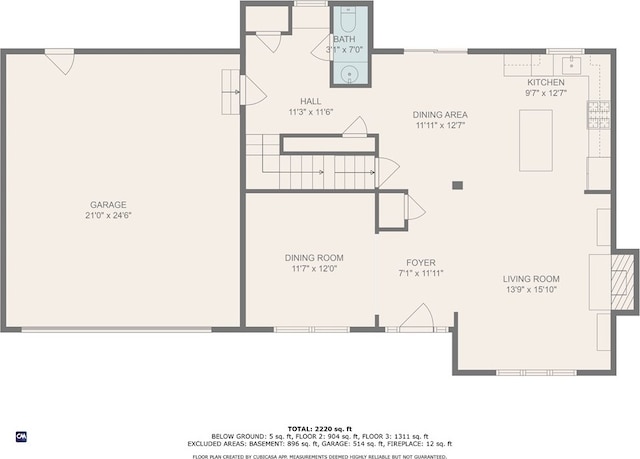 4 Overlook Cir, Coventry, RI 02816 - floor plan / room layout