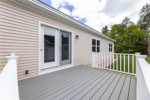 109 Chickadee Ln Unit A24, South Kingstown, RI 02879 - deck featuring a lawn