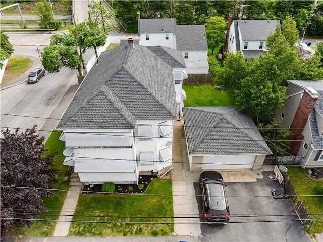 93 Pleasant St, Cranston, RI 02910 - view from above of property