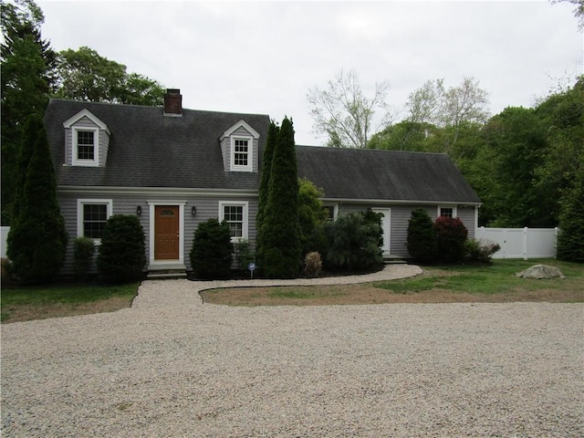 524 Middle Rd, East Greenwich, RI 02818 - cape cod-style house with a chimney