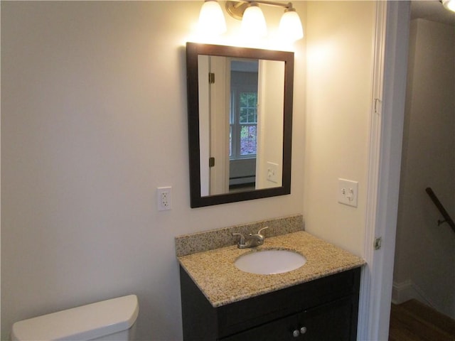 524 Middle Rd, East Greenwich, RI 02818 - bathroom with toilet and vanity