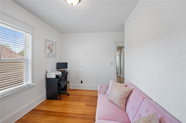 39 Sampson Ave, North Providence, RI 02911 - office with light wood finished floors and baseboards