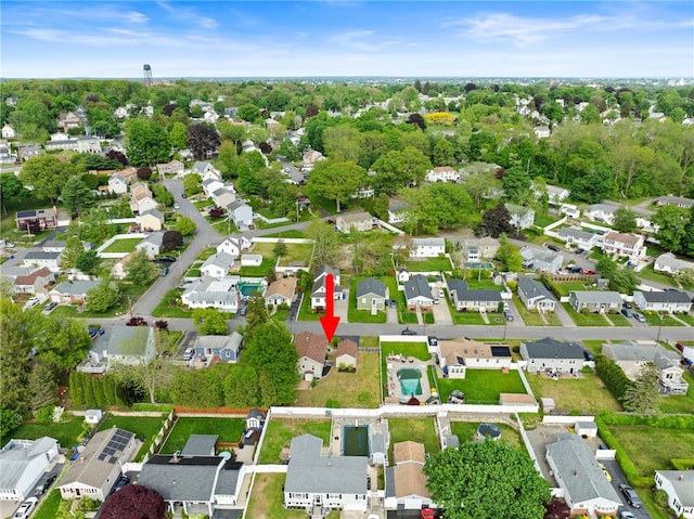 39 Sampson Ave, North Providence, RI 02911 - aerial view of property's location with nearby suburban area
