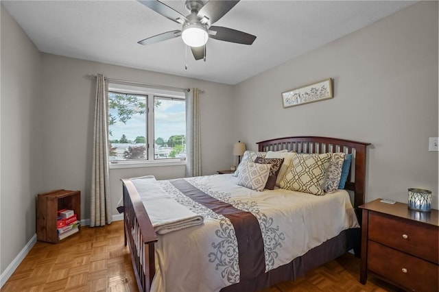 724 Beverage Hill Ave Unit 304, Pawtucket, RI 02861 - bedroom with baseboards and ceiling fan