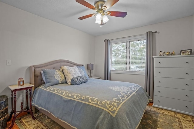 724 Beverage Hill Ave Unit 304, Pawtucket, RI 02861 - bedroom with wood finished floors and ceiling fan