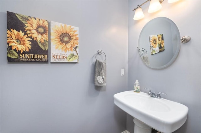 114 Teaberry Dr, Tiverton, RI 02878 - bathroom with a sink
