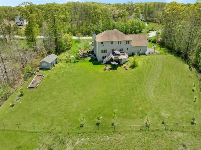 114 Teaberry Dr, Tiverton, RI 02878 - view from above of property