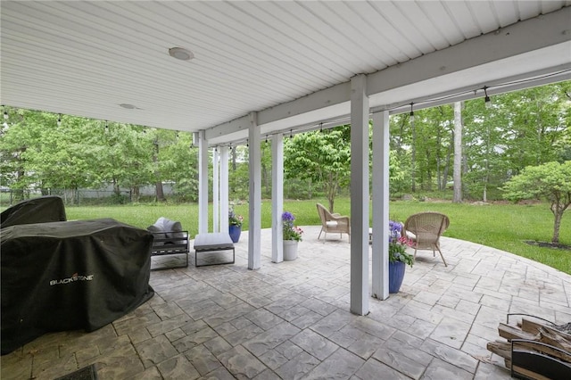 299 S Christopher Ave, Tiverton, RI 02878 - view of patio featuring area for grilling