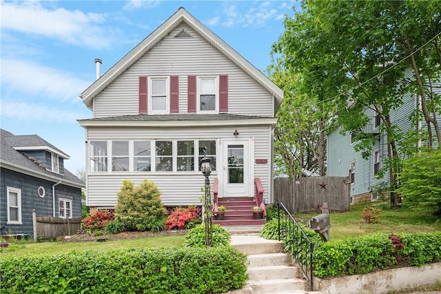 130 Alice Ave, Woonsocket, RI 02895 - view of front of home featuring entry steps