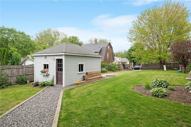 130 Alice Ave, Woonsocket, RI 02895 - view of yard with an outdoor structure