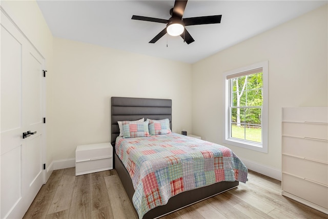 1332 S Rd, South Kingstown, RI 02879 - bedroom featuring wood finished floors, baseboards, and a ceiling fan