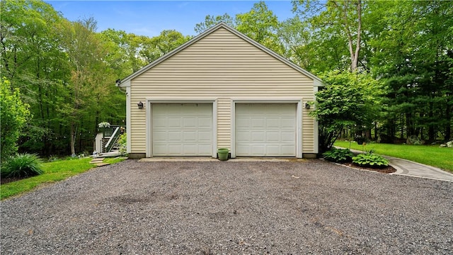 605 Gardner Rd, Exeter, RI 02822 - view of detached garage