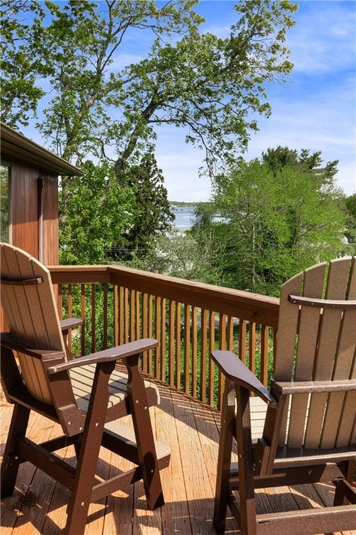 11 Cove Rd, Narragansett, RI 02882 - deck with a water view