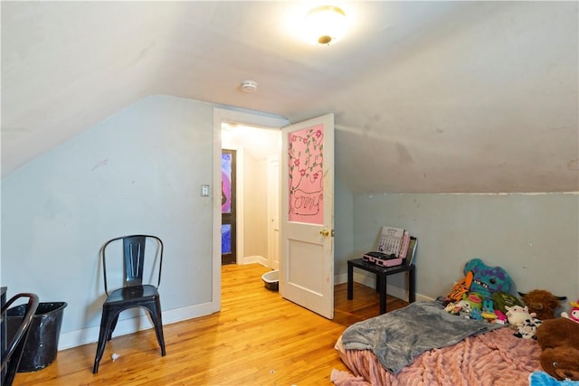 58 Edgemere Rd, Pawtucket, RI 02861 - bedroom featuring lofted ceiling and light wood finished floors