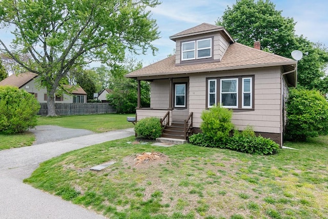 52 Chambly Ave, Warwick, RI 02888 - bungalow featuring a chimney and a shingled roof