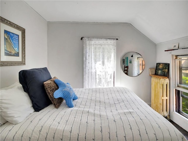 219 Nanaquaket Rd, Tiverton, RI 02878 - bedroom featuring vaulted ceiling