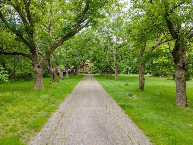 219 Nanaquaket Rd, Tiverton, RI 02878 - surrounding community featuring a lawn
