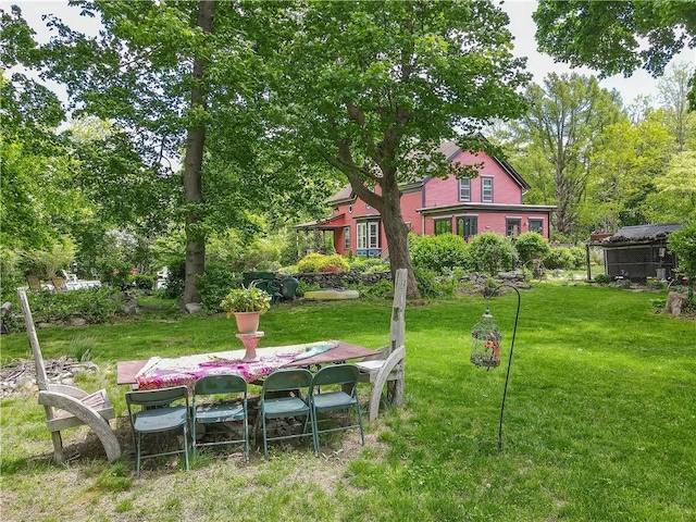 219 Nanaquaket Rd, Tiverton, RI 02878 - view of grassy yard