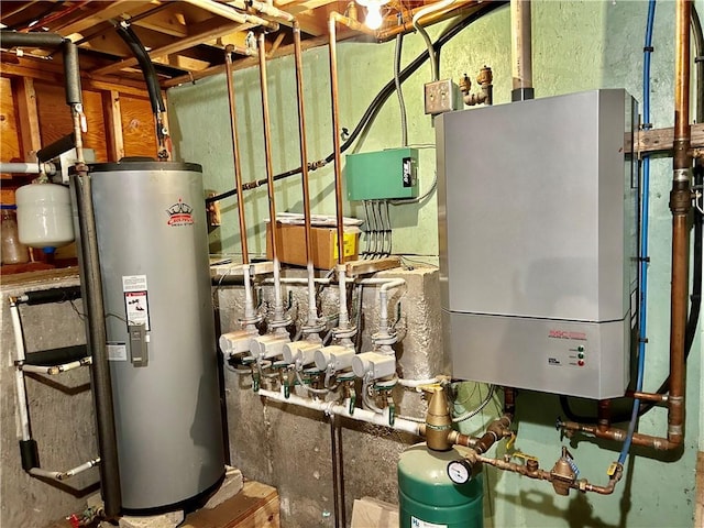 261 John Potter Rd, West Greenwich, RI 02817 - utilities with water heater