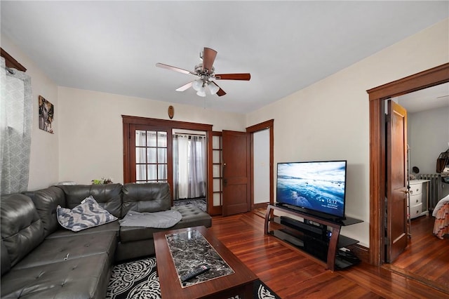 85 Englewood Ave, Pawtucket, RI 02860 - living area with wood finished floors and ceiling fan