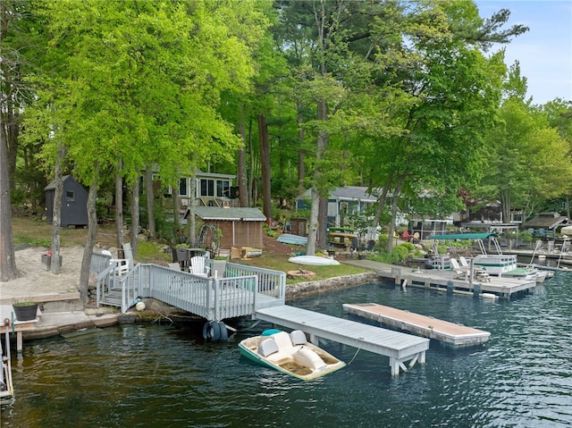 25 Melissa Ln, Burrillville, RI 02859 - dock featuring a water view
