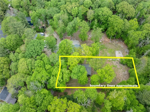 25 Melissa Ln, Burrillville, RI 02859 - aerial view of property and surrounding area featuring property parcel outlined