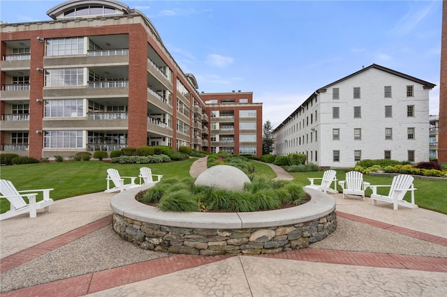 341 Thames St Unit 103, Bristol, RI 02809 - view of property's community with a lawn