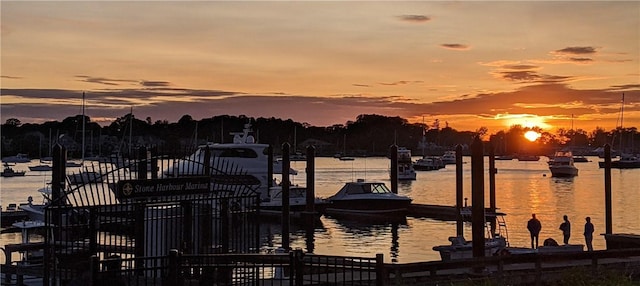341 Thames St Unit 103, Bristol, RI 02809 - dock with a water view