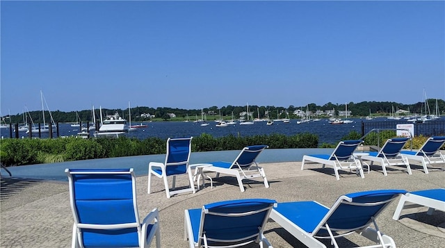 341 Thames St Unit 103, Bristol, RI 02809 - view of patio / terrace