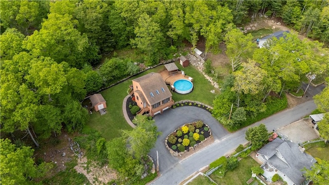121 W Shore Dr, Exeter, RI 02822 - aerial overview of property's location