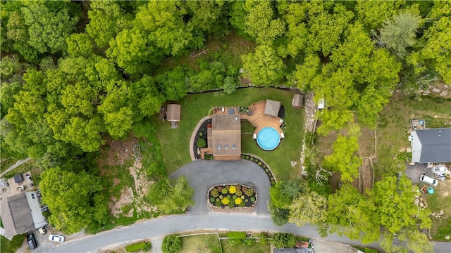 121 W Shore Dr, Exeter, RI 02822 - aerial view of property's location