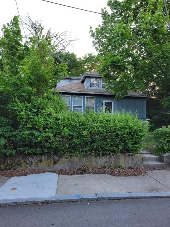 12 Van Ausdall St, Providence, RI 02909 - view of obstructed view of property