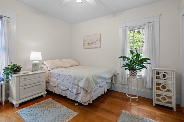 77 Friendly Rd, Cranston, RI 02910 - bedroom featuring wood finished floors and ceiling fan